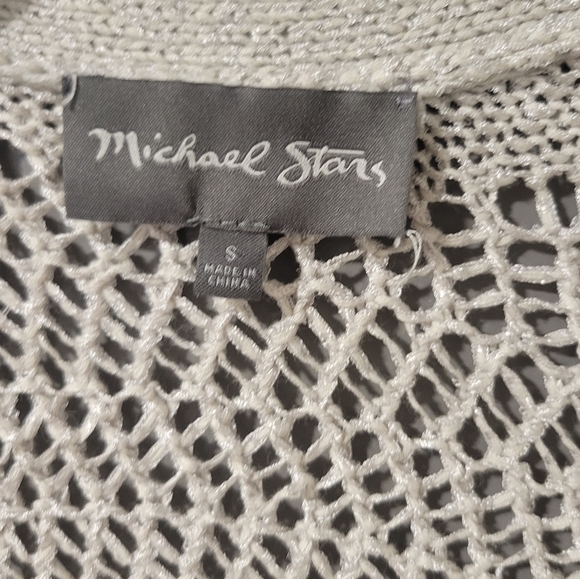 Michael stars Cardigan/Small/Grey and Silver - Picture 7 of 10